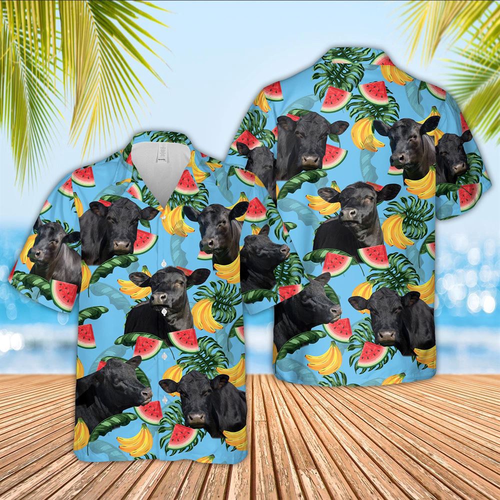 Farm Hawaiian Shirt Black Angus Cattle Blue Tropical Fruits Pattern Hawaiian Shirt Animal Hawaiian Shirt 1 s9rz3b.jpg Farm Hawaiian Shirt Black Angus Cattle Blue Tropical Fruits Pattern Hawaiian Shirt Animal Hawaiian Shirt 1 s9rz3b.jpg
