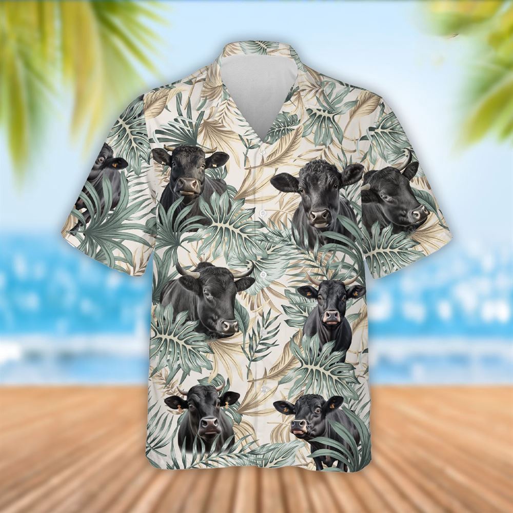 Farm Hawaiian Shirt Black Angus Cattle Tropical Leaf Pattern Hawaiian Shirt Summer Gift Animal Hawaiian Shirt 1 klci58.jpg Farm Hawaiian Shirt Black Angus Cattle Tropical Leaf Pattern Hawaiian Shirt Summer Gift Animal Hawaiian Shirt 1 klci58.jpg