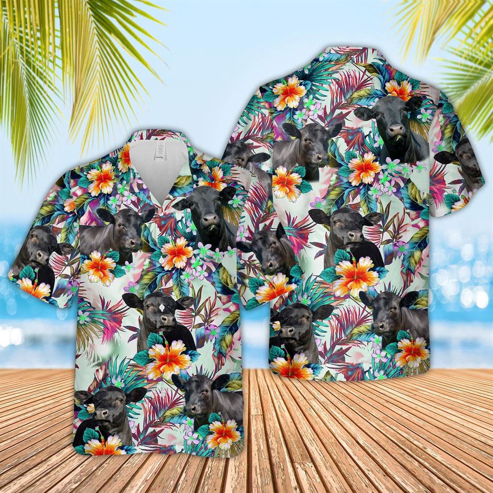 Farm Hawaiian Shirt Black Angus Colorful Leaf Pattern Hawaiian Shirt Animal Hawaiian Shirt 1 xxpmqz.jpg Farm Hawaiian Shirt Black Angus Colorful Leaf Pattern Hawaiian Shirt Animal Hawaiian Shirt 1 xxpmqz.jpg
