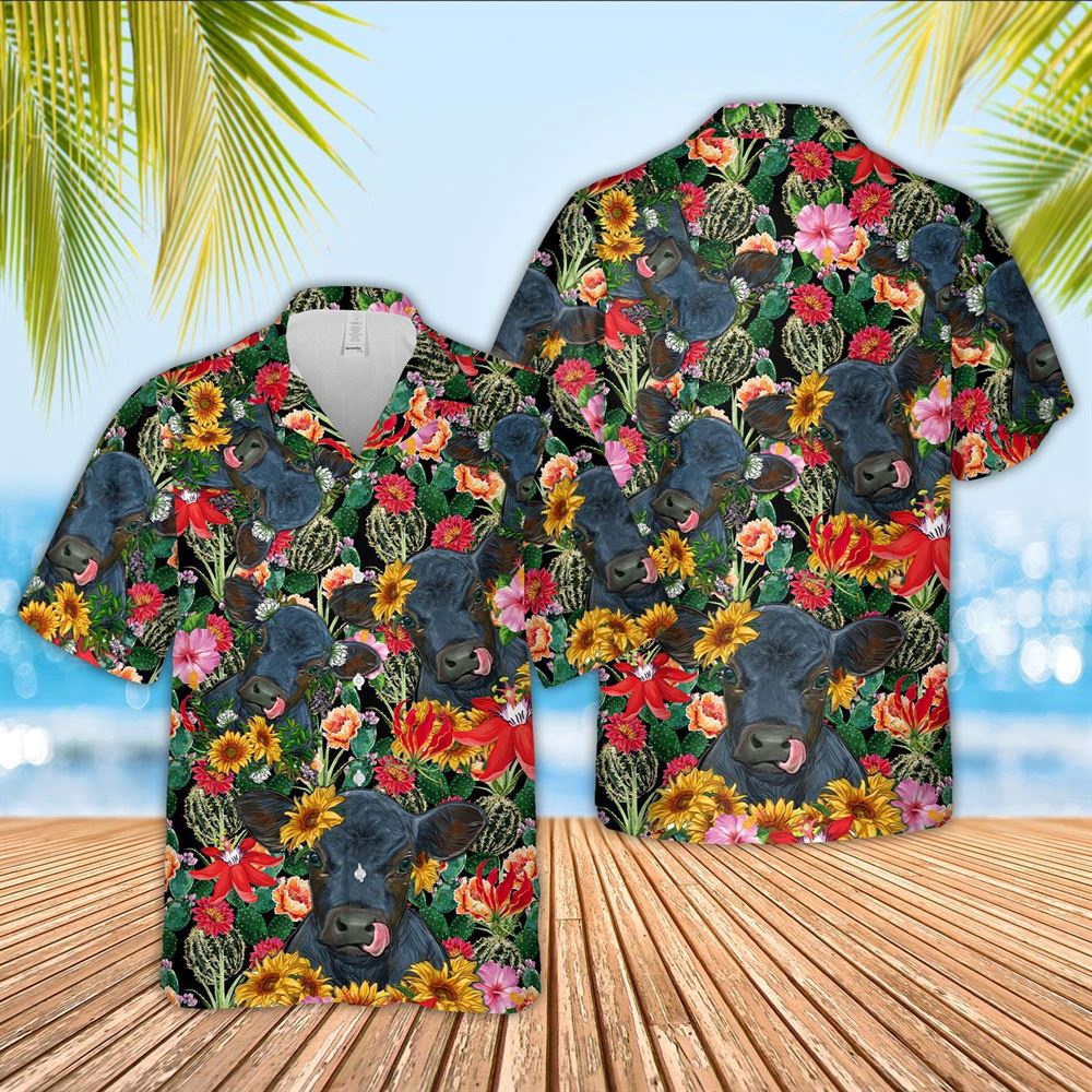 Farm Hawaiian Shirt Black Angus Cow And Flower Drawing Hawaiian Shirt Animal Hawaiian Shirt 1 sfrvss.jpg Farm Hawaiian Shirt Black Angus Cow And Flower Drawing Hawaiian Shirt Animal Hawaiian Shirt 1 sfrvss.jpg