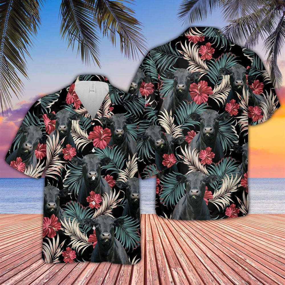 Farm Hawaiian Shirt Black Angus Dark Red Flowers Pattern Hawaiian Shirt Animal Hawaiian Shirt 1 ietpol.jpg Farm Hawaiian Shirt Black Angus Dark Red Flowers Pattern Hawaiian Shirt Animal Hawaiian Shirt 1 ietpol.jpg