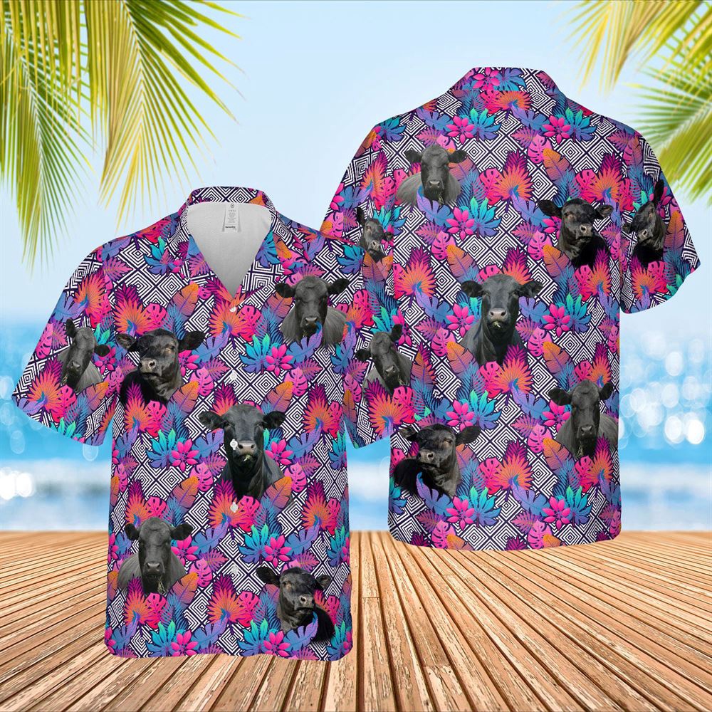 Farm Hawaiian Shirt Black Angus Face Leaf Pattern 3D Hawaiian Shirt Animal Hawaiian Shirt 1 zxe2jw.jpg Farm Hawaiian Shirt Black Angus Face Leaf Pattern 3D Hawaiian Shirt Animal Hawaiian Shirt 1 zxe2jw.jpg