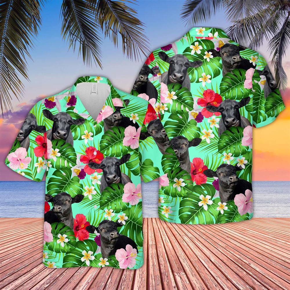 Farm Hawaiian Shirt Black Angus Hibicus Tropical Pattern 3D Hawaiian Shirt Animal Hawaiian Shirt 1 uww9zb.jpg Farm Hawaiian Shirt Black Angus Hibicus Tropical Pattern 3D Hawaiian Shirt Animal Hawaiian Shirt 1 uww9zb.jpg