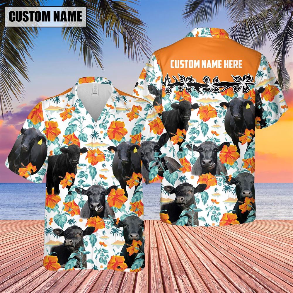 Farm Hawaiian Shirt Black Angus Hibiscus Floral Custom Name 3D Hawaiian Shirt Animal Hawaiian Shirt 2 nlcg0b.jpg Farm Hawaiian Shirt Black Angus Hibiscus Floral Custom Name 3D Hawaiian Shirt Animal Hawaiian Shirt 2 nlcg0b.jpg