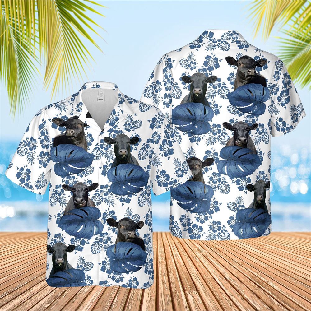 Farm Hawaiian Shirt Black Angus White Blue Hawaiian Shirts Animal Hawaiian Shirt 1 ceeaqx.jpg