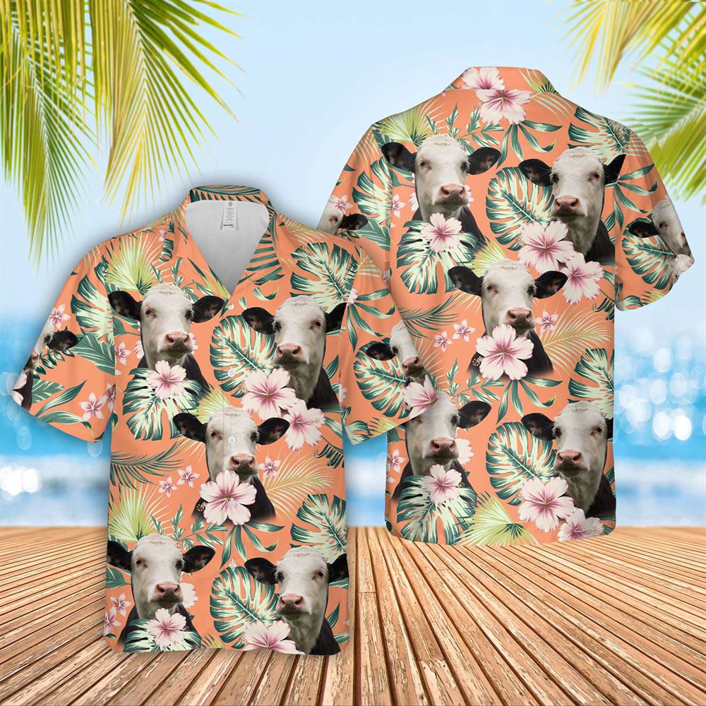 Farm Hawaiian Shirt Black Baldy Summer Happiness Floral Farm 3D Hawaiian Shirt Animal Hawaiian Shirt 1 gru5ex.jpg Farm Hawaiian Shirt Black Baldy Summer Happiness Floral Farm 3D Hawaiian Shirt Animal Hawaiian Shirt 1 gru5ex.jpg