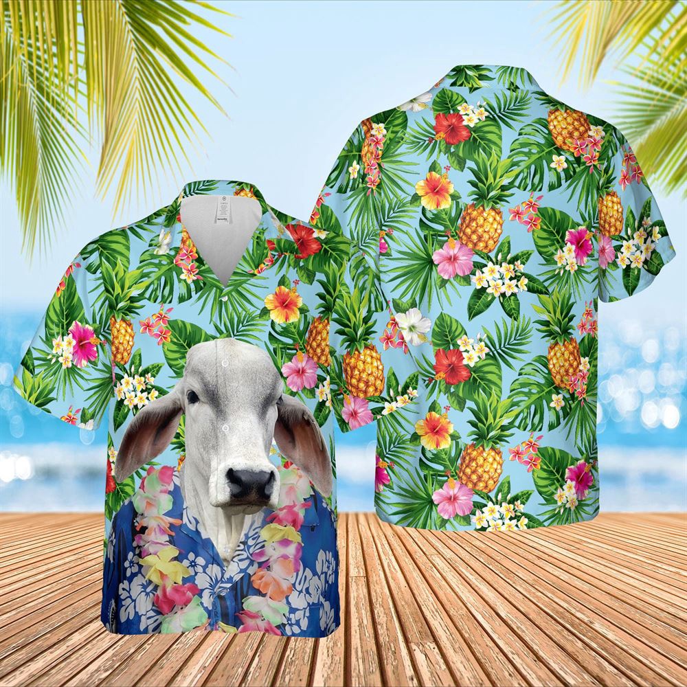 Farm Hawaiian Shirt Brahman Cattle Big Face Funny Hawaiian Shirt Animal Hawaiian Shirt 1 abddyb.jpg Farm Hawaiian Shirt Brahman Cattle Big Face Funny Hawaiian Shirt Animal Hawaiian Shirt 1 abddyb.jpg