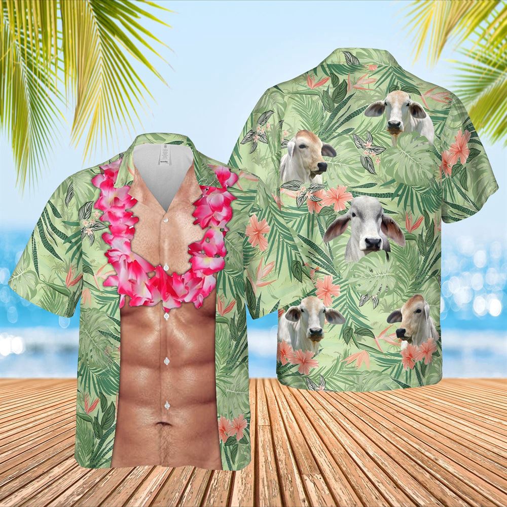 Farm Hawaiian Shirt Brahman Cattle Funny 6 Pack Body Hawaiian Shirt Animal Hawaiian Shirt 1 v0o3tf.jpg Farm Hawaiian Shirt Brahman Cattle Funny 6 Pack Body Hawaiian Shirt Animal Hawaiian Shirt 1 v0o3tf.jpg