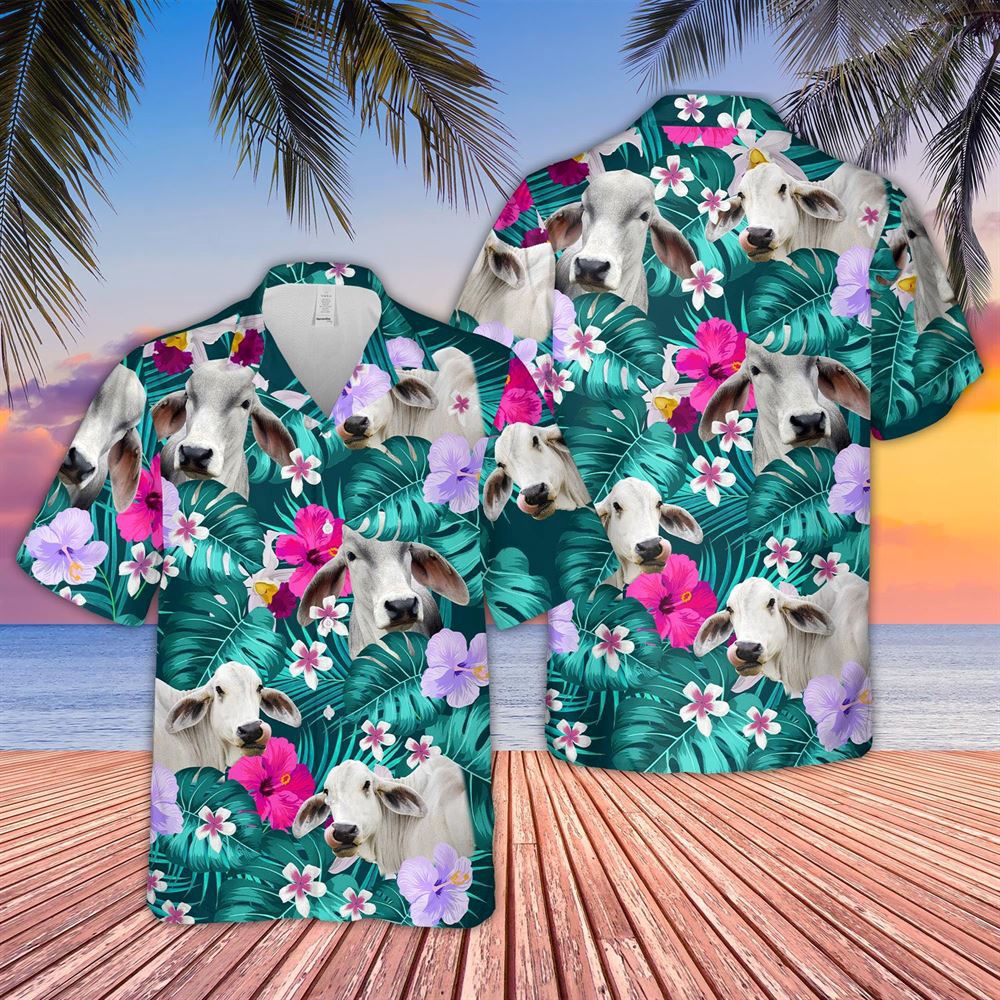 Farm Hawaiian Shirt Brahman Cattle Tropical Style 3D Hawaiian Shirt Animal Hawaiian Shirt 1 jn1ooi.jpg Farm Hawaiian Shirt Brahman Cattle Tropical Style 3D Hawaiian Shirt Animal Hawaiian Shirt 1 jn1ooi.jpg