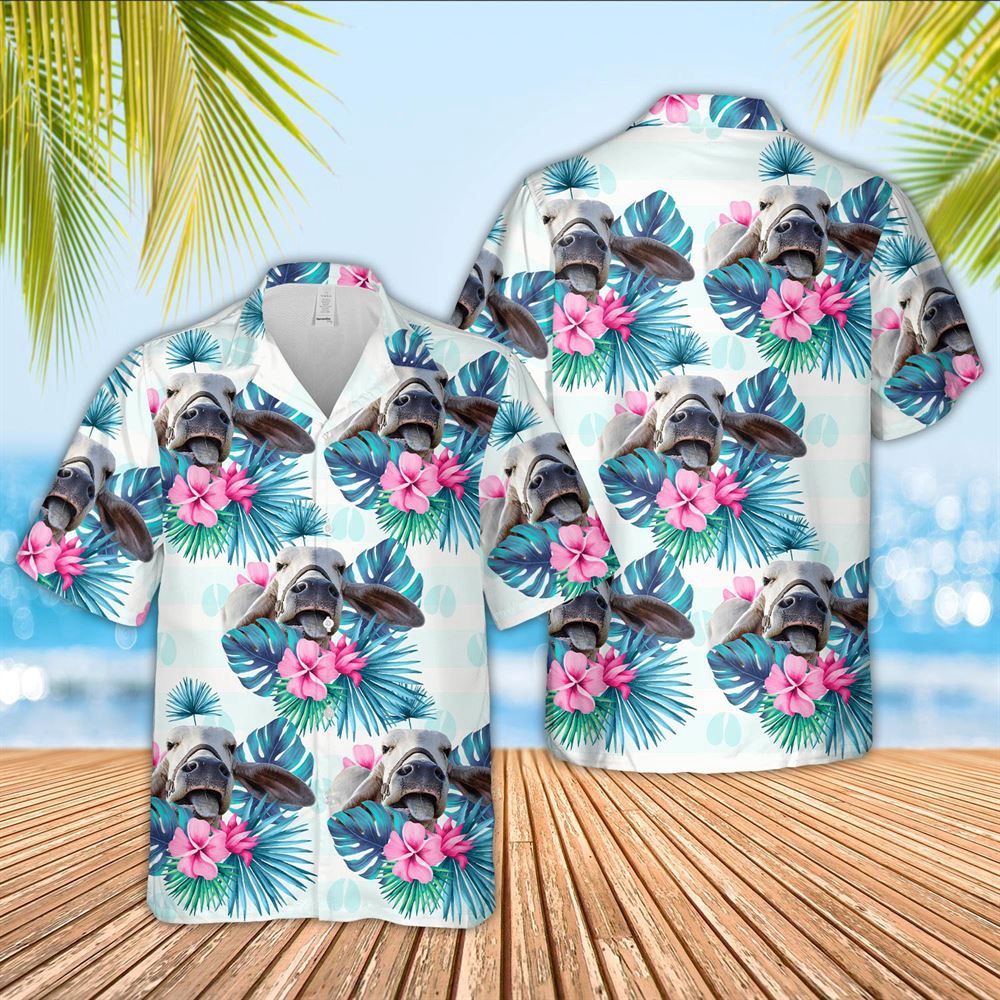 Farm Hawaiian Shirt Brahman Foot Sign Pattern 3D Hawaiian Shirt Animal Hawaiian Shirt 1 tv8dgs.jpg
