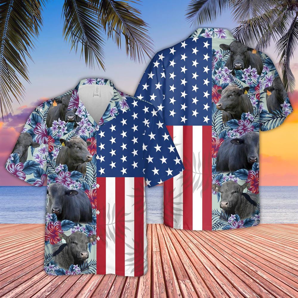 Farm Hawaiian Shirt Brangus Flower Pattern American 3D Hawaiian Shirt Animal Hawaiian Shirt 1 tjsagj.jpg Farm Hawaiian Shirt Brangus Flower Pattern American 3D Hawaiian Shirt Animal Hawaiian Shirt 1 tjsagj.jpg