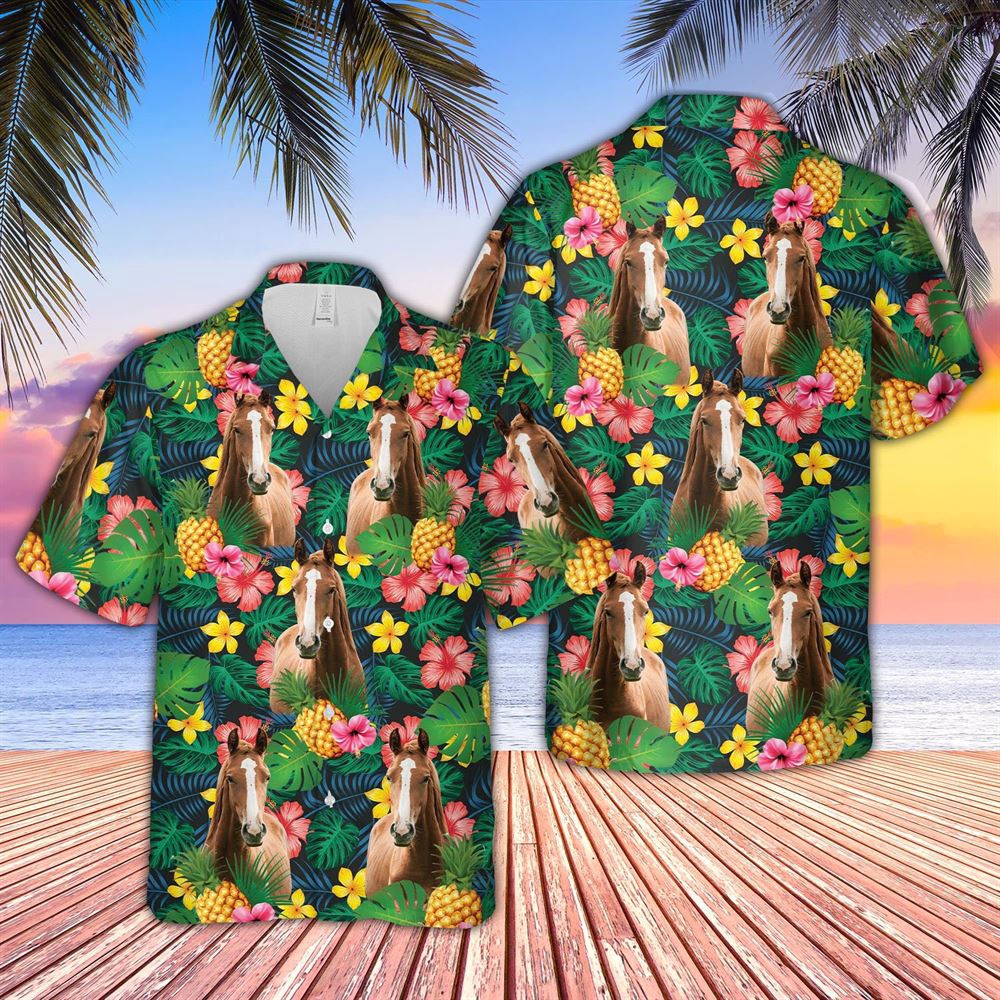 Farm Hawaiian Shirt Brown Horse Summer Pattern 3D Hawaiian Shirt Animal Hawaiian Shirt 1 ynmtj0.jpg Farm Hawaiian Shirt Brown Horse Summer Pattern 3D Hawaiian Shirt Animal Hawaiian Shirt 1 ynmtj0.jpg