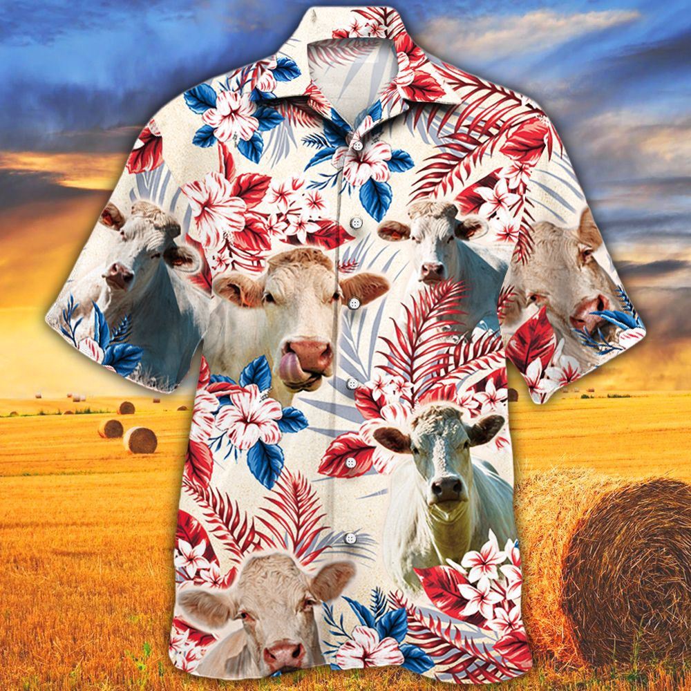 Farm Hawaiian Shirt Charolais Cattle Australian Flag Hawaiian Flowers All Over Printed 3D Hawaiian Shirt Animal Hawaiian Shirt 1 ncoflr.jpg Farm Hawaiian Shirt Charolais Cattle Australian Flag Hawaiian Flowers All Over Printed 3D Hawaiian Shirt Animal Hawaiian Shirt 1 ncoflr.jpg
