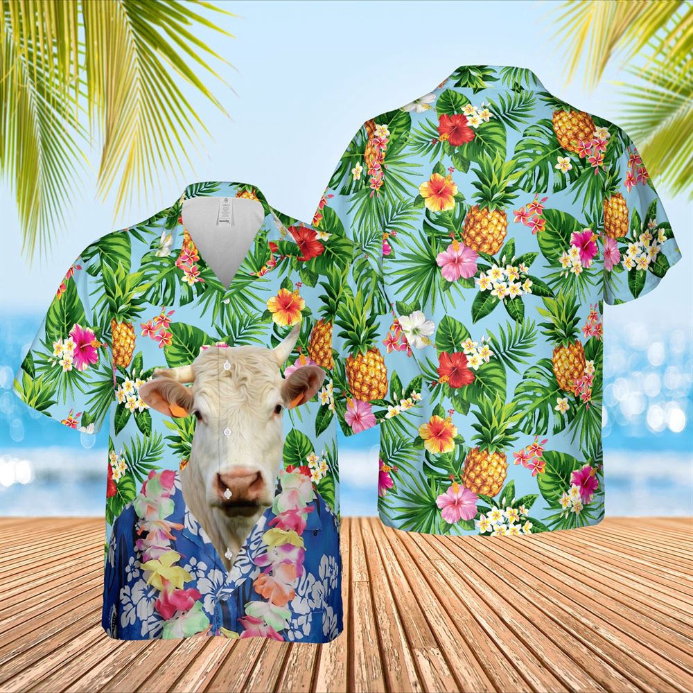Farm Hawaiian Shirt Charolais Cattle Big Face Funny Hawaiian Shirt Animal Hawaiian Shirt 1 xkerme.jpg Farm Hawaiian Shirt Charolais Cattle Big Face Funny Hawaiian Shirt Animal Hawaiian Shirt 1 xkerme.jpg