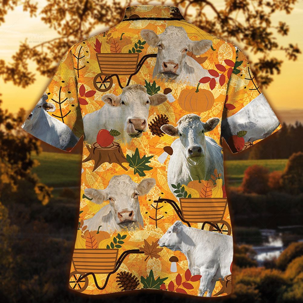 Farm Hawaiian Shirt Charolais Cattle Nature Autumn Pumpkin All Over Printed 3D Hawaiian Shirt Animal Hawaiian Shirt 2 ivpqfe.jpg Farm Hawaiian Shirt Charolais Cattle Nature Autumn Pumpkin All Over Printed 3D Hawaiian Shirt Animal Hawaiian Shirt 2 ivpqfe.jpg