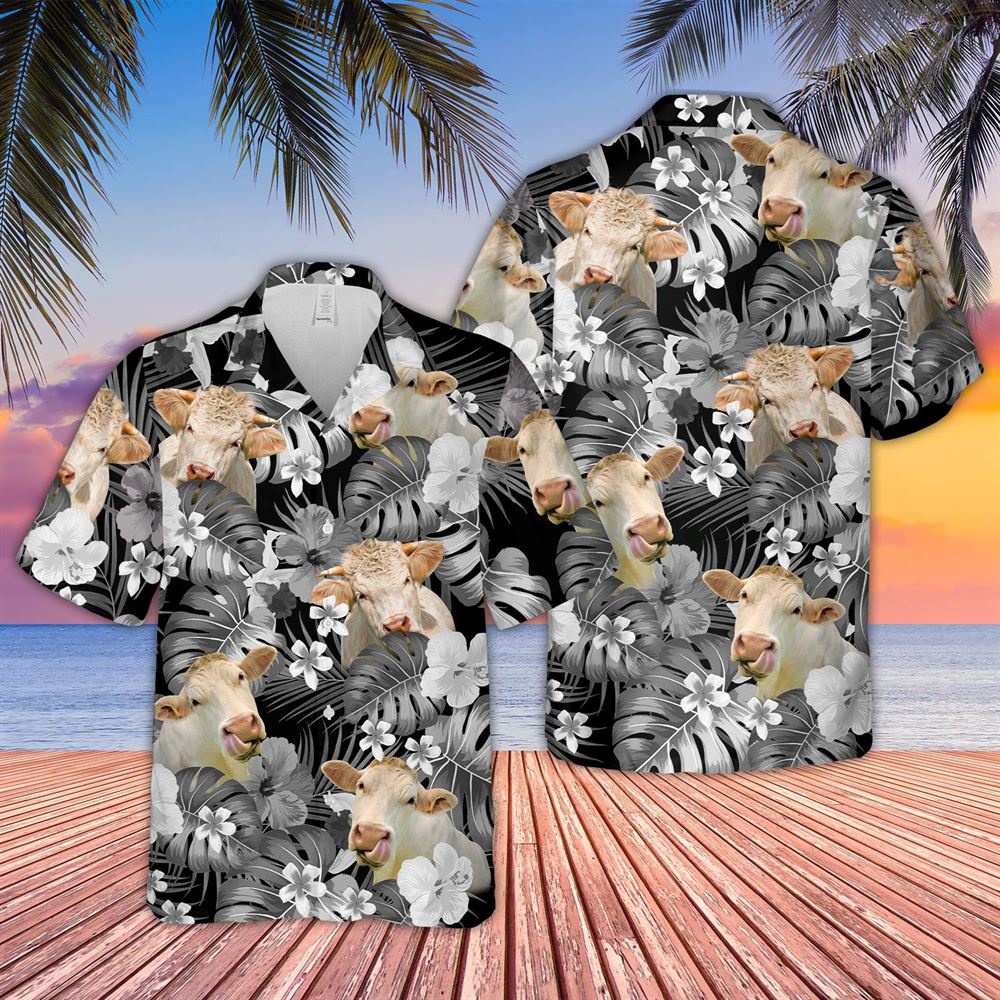 Farm Hawaiian Shirt Charolais Grey 3D Hawaiian Shirt Animal Hawaiian Shirt 1 fqqlez.jpg Farm Hawaiian Shirt Charolais Grey 3D Hawaiian Shirt Animal Hawaiian Shirt 1 fqqlez.jpg