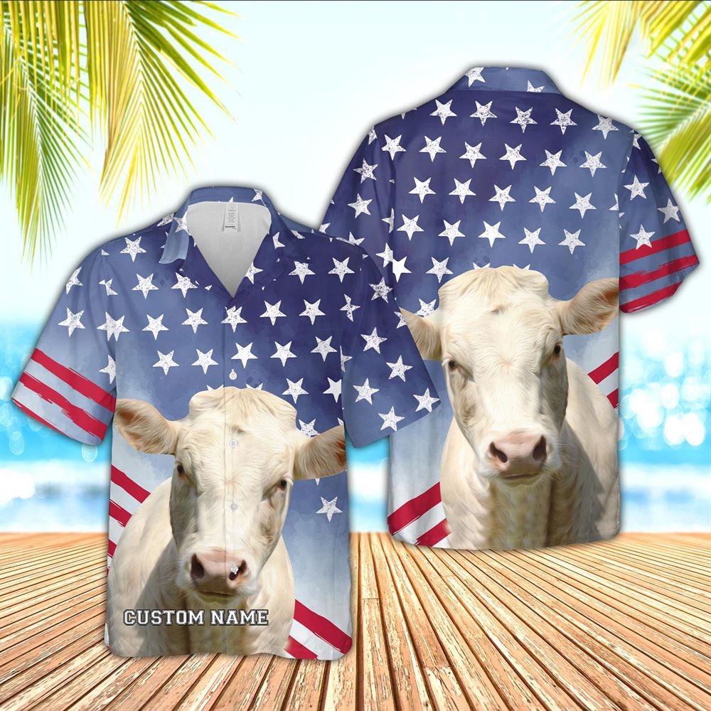 Farm Hawaiian Shirt Charolais Star Pattern Customized Name 3D Hawaiian Shirt Animal Hawaiian Shirt 2 vvqosv.jpg Farm Hawaiian Shirt Charolais Star Pattern Customized Name 3D Hawaiian Shirt Animal Hawaiian Shirt 2 vvqosv.jpg