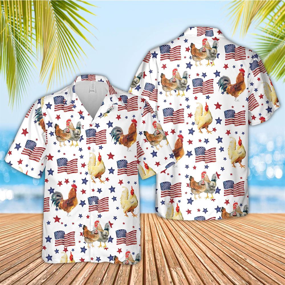 Farm Hawaiian Shirt Chicken American Flag Pattern Hawaiian Shirt Animal Hawaiian Shirt 1 lmyqwo.jpg Farm Hawaiian Shirt Chicken American Flag Pattern Hawaiian Shirt Animal Hawaiian Shirt 1 lmyqwo.jpg