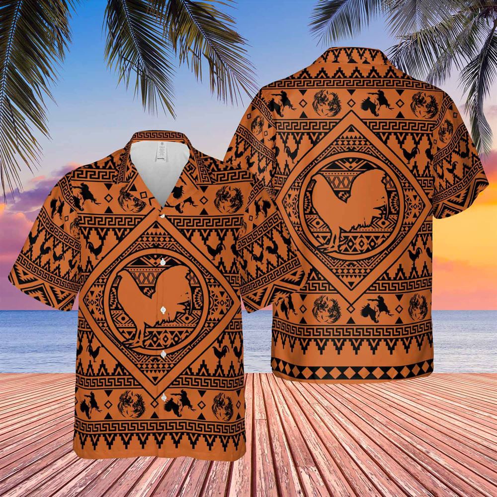 Farm Hawaiian Shirt Chicken Boho Pattern Hawaiian Shirt Animal Hawaiian Shirt 1 ywnxbh.jpg