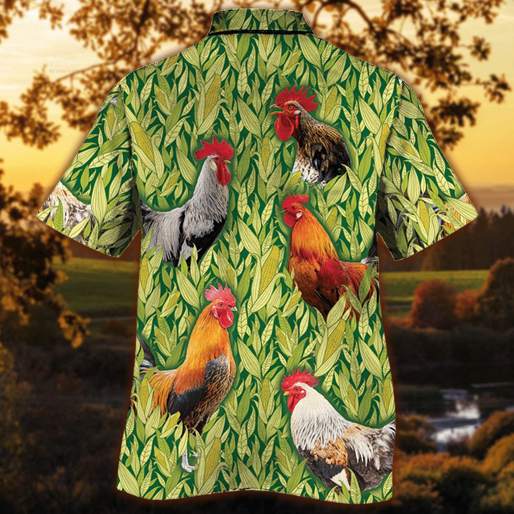 Farm Hawaiian Shirt Chicken Corn Pattern Hawaiian Shirt Animal Hawaiian Shirt 2 xcgygu.jpg Farm Hawaiian Shirt Chicken Corn Pattern Hawaiian Shirt Animal Hawaiian Shirt 2 xcgygu.jpg