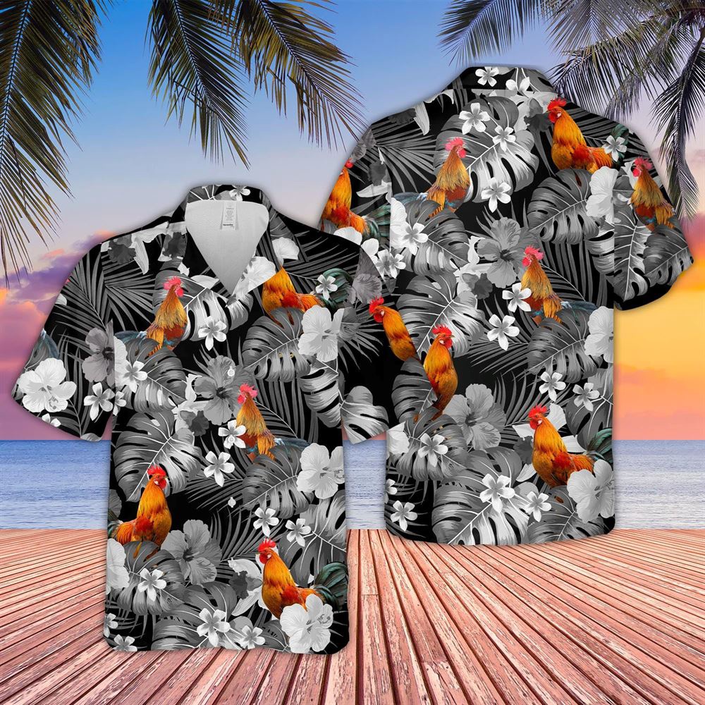 Farm Hawaiian Shirt Chicken Grey 3D Hawaiian Shirt Animal Hawaiian Shirt 1 axvepl.jpg Farm Hawaiian Shirt Chicken Grey 3D Hawaiian Shirt Animal Hawaiian Shirt 1 axvepl.jpg