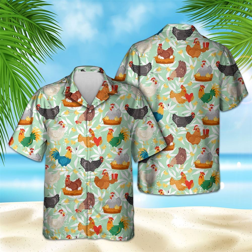 Farm Hawaiian Shirt Chicken Pattern Hawaiian Shirt For Men And Women Animal Hawaiian Shirt 1 rro7nv.jpg Farm Hawaiian Shirt Chicken Pattern Hawaiian Shirt For Men And Women Animal Hawaiian Shirt 1 rro7nv.jpg