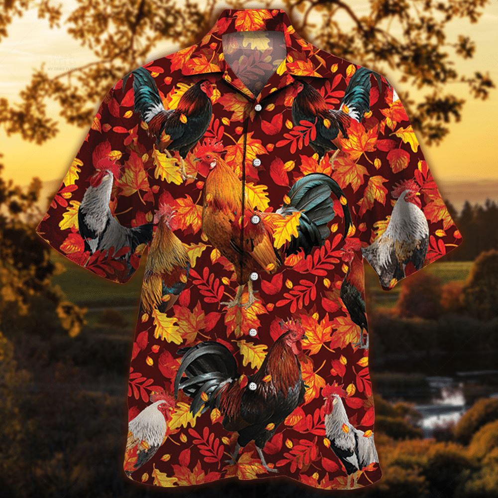 Farm Hawaiian Shirt Chicken Red Leave Hawaiian Shirt Animal Hawaiian Shirt 1 jogfnr.jpg Farm Hawaiian Shirt Chicken Red Leave Hawaiian Shirt Animal Hawaiian Shirt 1 jogfnr.jpg