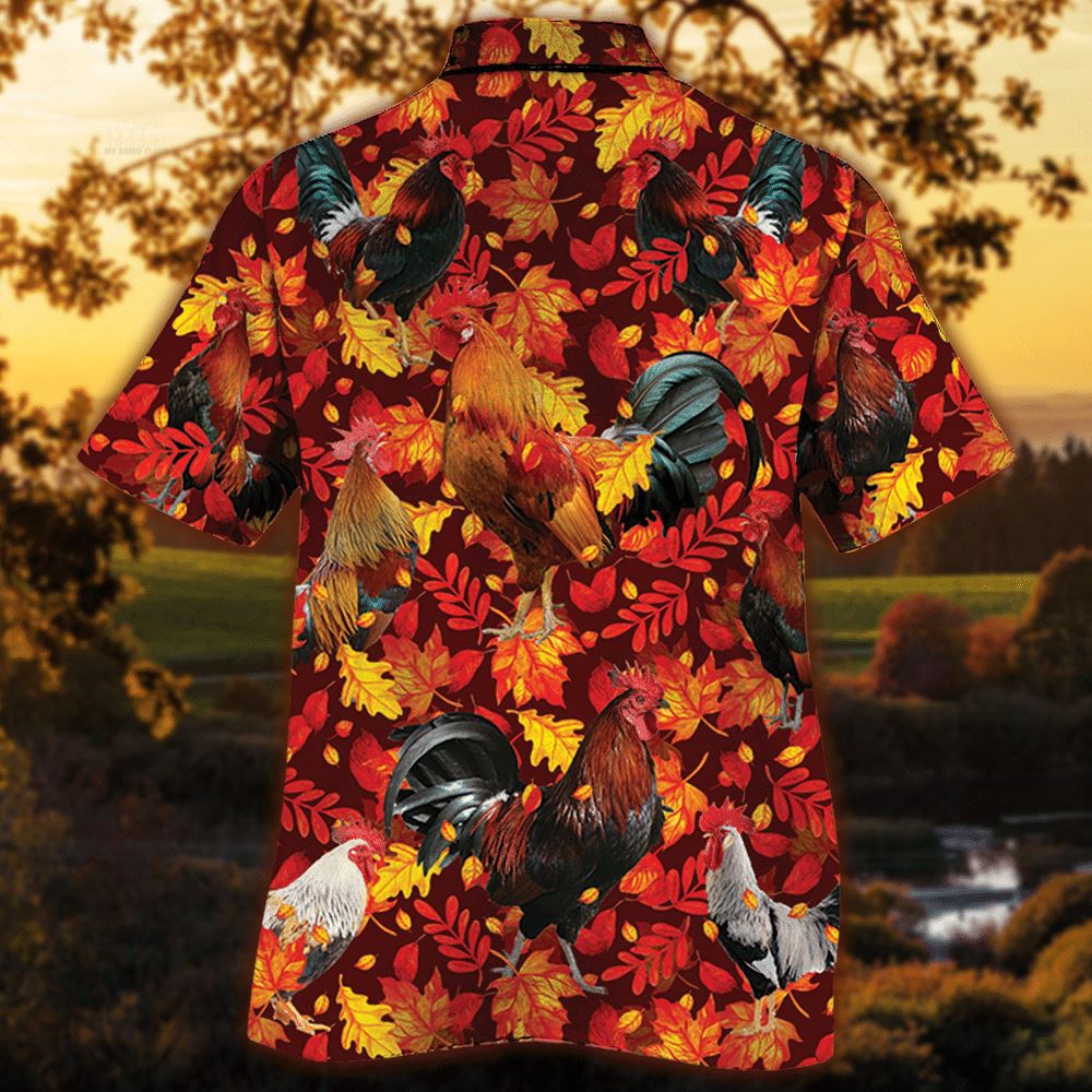 Farm Hawaiian Shirt Chicken Red Leave Hawaiian Shirt Animal Hawaiian Shirt 2 ngkzep.jpg Farm Hawaiian Shirt Chicken Red Leave Hawaiian Shirt Animal Hawaiian Shirt 2 ngkzep.jpg