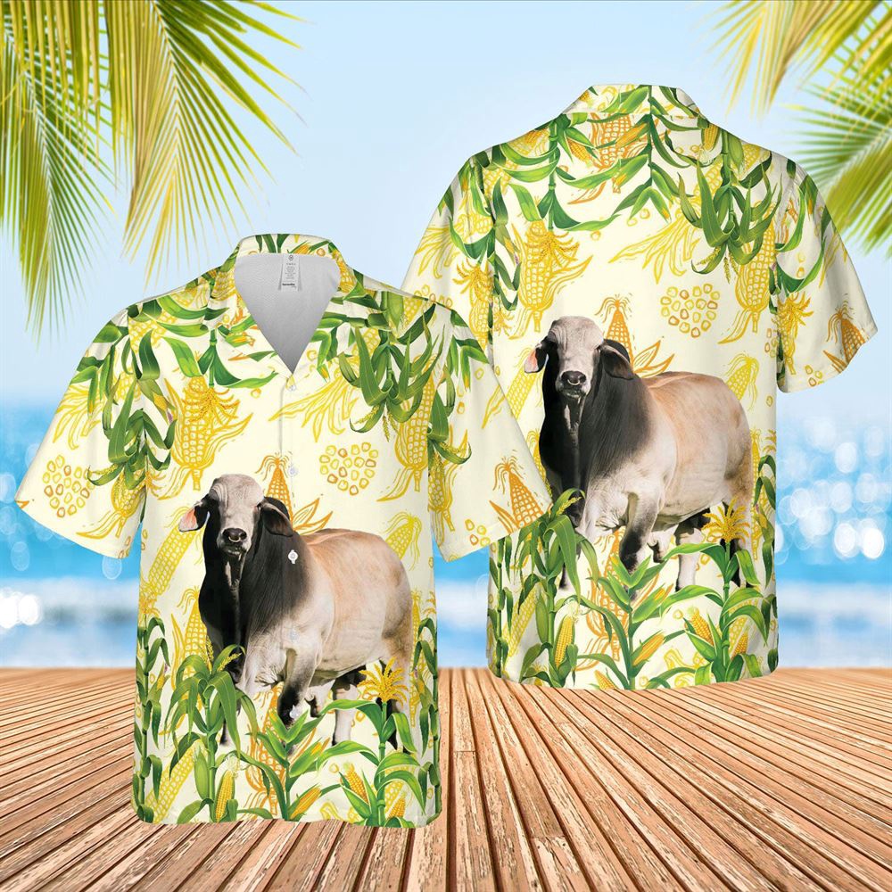 Farm Hawaiian Shirt Corn Farm Brahman All Over Printed 3D Hawaiian Shirt Animal Hawaiian Shirt 1 qioit2.jpg Farm Hawaiian Shirt Corn Farm Brahman All Over Printed 3D Hawaiian Shirt Animal Hawaiian Shirt 1 qioit2.jpg