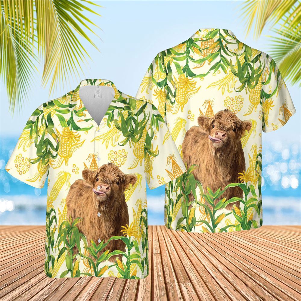 Farm Hawaiian Shirt Corn Farm Highlands All Over Printed 3D Hawaiian Shirt Animal Hawaiian Shirt 1 jkteau.jpg Farm Hawaiian Shirt Corn Farm Highlands All Over Printed 3D Hawaiian Shirt Animal Hawaiian Shirt 1 jkteau.jpg