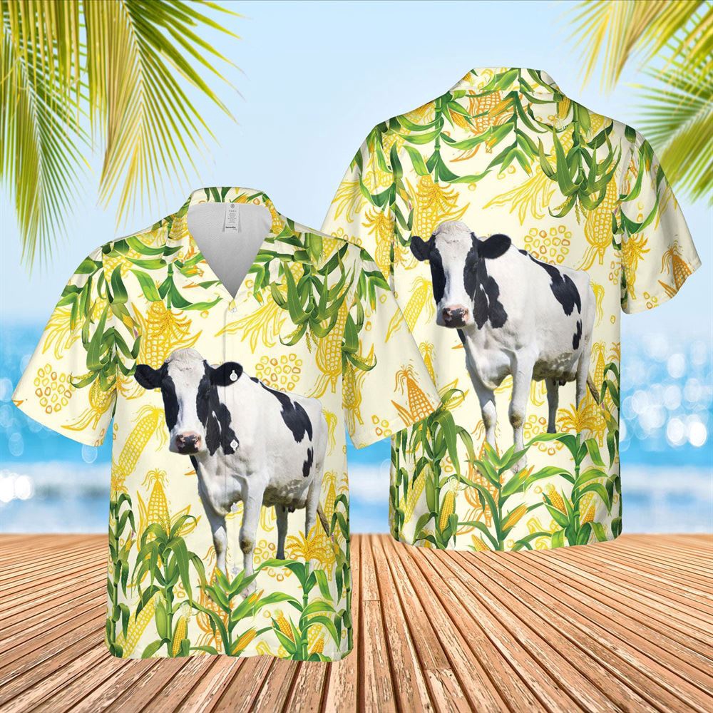 Farm Hawaiian Shirt Corn Farm Holstein All Over Printed 3D Hawaiian Shirt Animal Hawaiian Shirt 1 nvbudy.jpg Farm Hawaiian Shirt Corn Farm Holstein All Over Printed 3D Hawaiian Shirt Animal Hawaiian Shirt 1 nvbudy.jpg