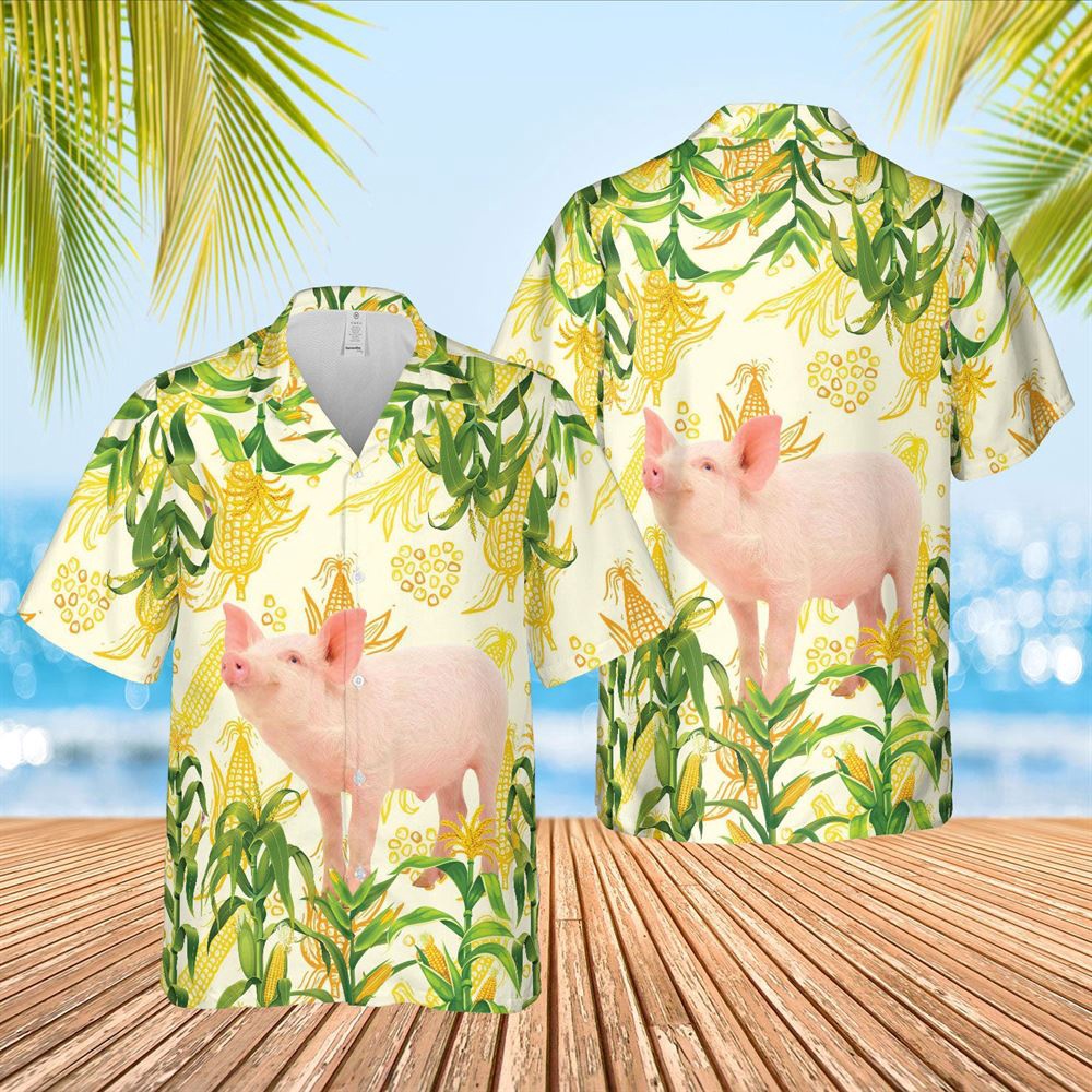 Farm Hawaiian Shirt Corn Farm Pig All Over Printed 3D Hawaiian Shirt Animal Hawaiian Shirt 1 oesxxx.jpg Farm Hawaiian Shirt Corn Farm Pig All Over Printed 3D Hawaiian Shirt Animal Hawaiian Shirt 1 oesxxx.jpg
