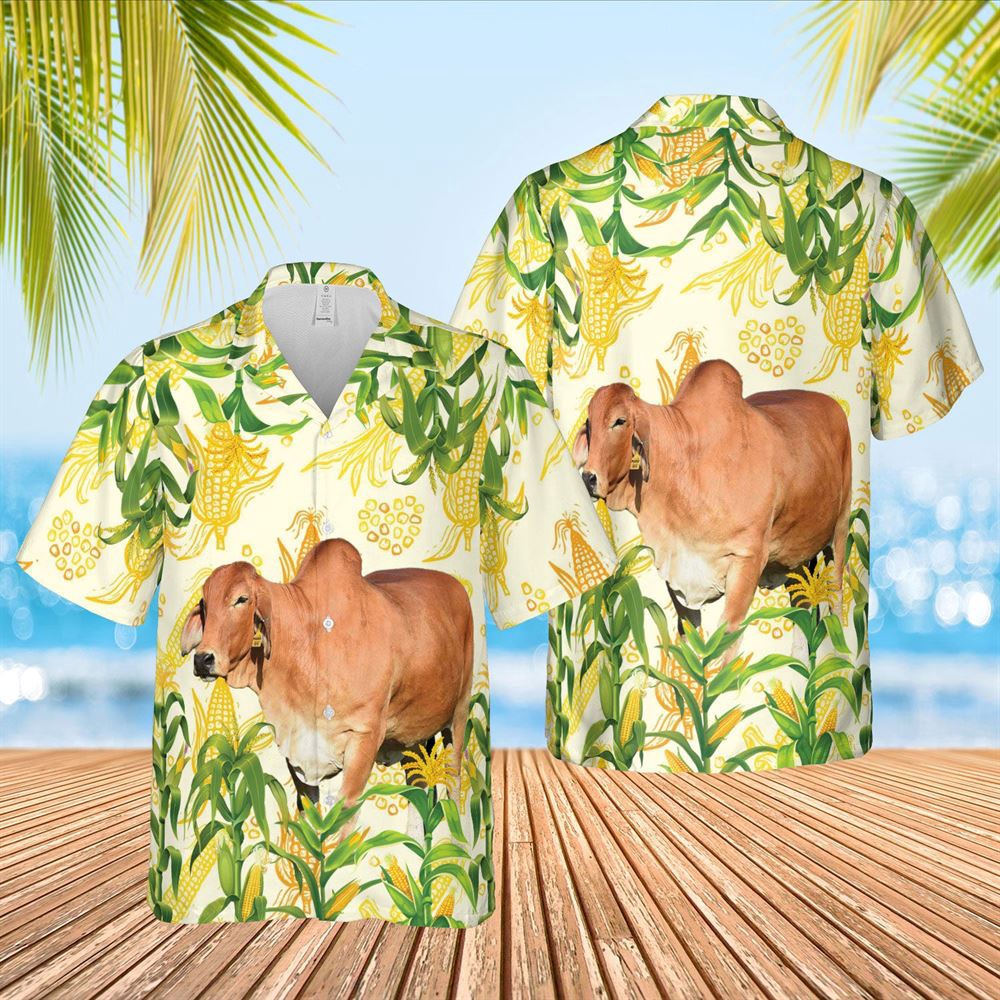Farm Hawaiian Shirt Corn Farm Red Brahman All Over Printed 3D Hawaiian Shirt Animal Hawaiian Shirt 1 bffci6.jpg Farm Hawaiian Shirt Corn Farm Red Brahman All Over Printed 3D Hawaiian Shirt Animal Hawaiian Shirt 1 bffci6.jpg