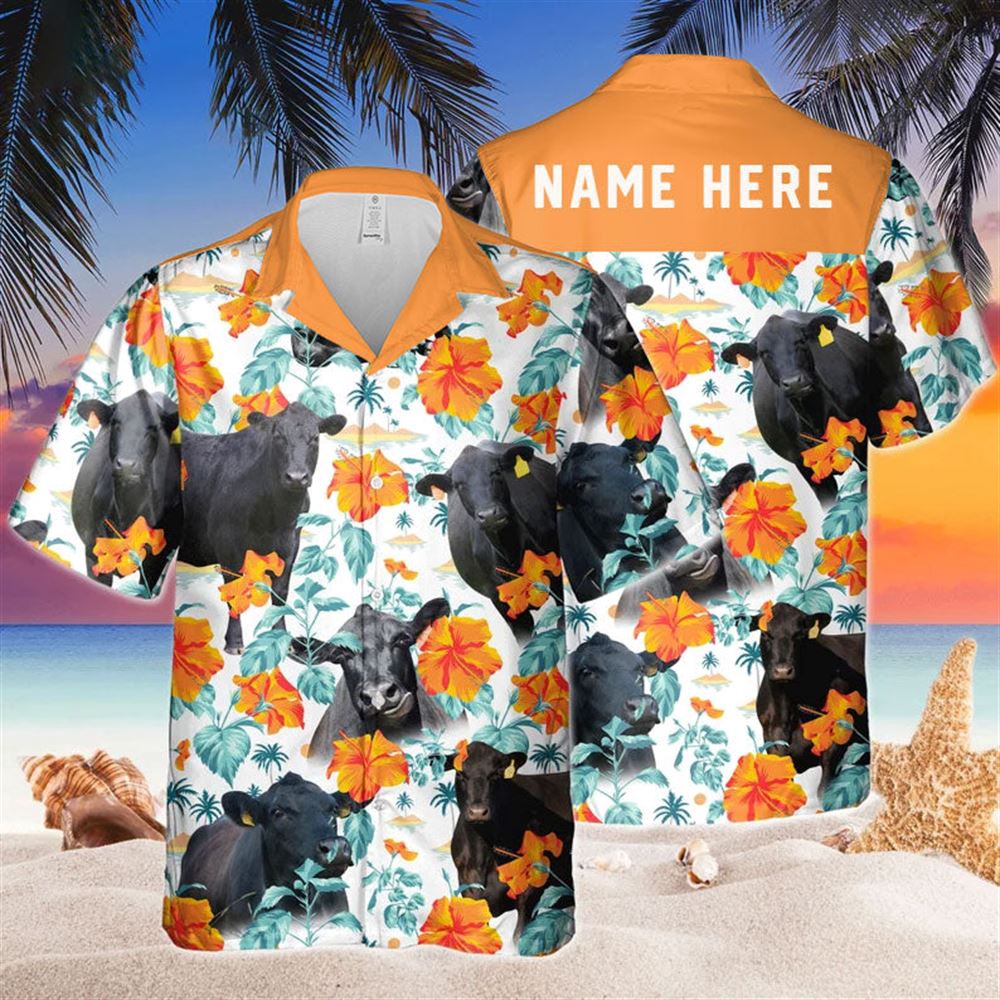 Farm Hawaiian Shirt Custom Name Black Angus Hibiscus Flowers Orange All 3D Printed Hawaiian Shirt For Men And Women Animal Hawaiian Shirt 2 jx8jki.jpg Farm Hawaiian Shirt Custom Name Black Angus Hibiscus Flowers Orange All 3D Printed Hawaiian Shirt For Men And Women Animal Hawaiian Shirt 2 jx8jki.jpg