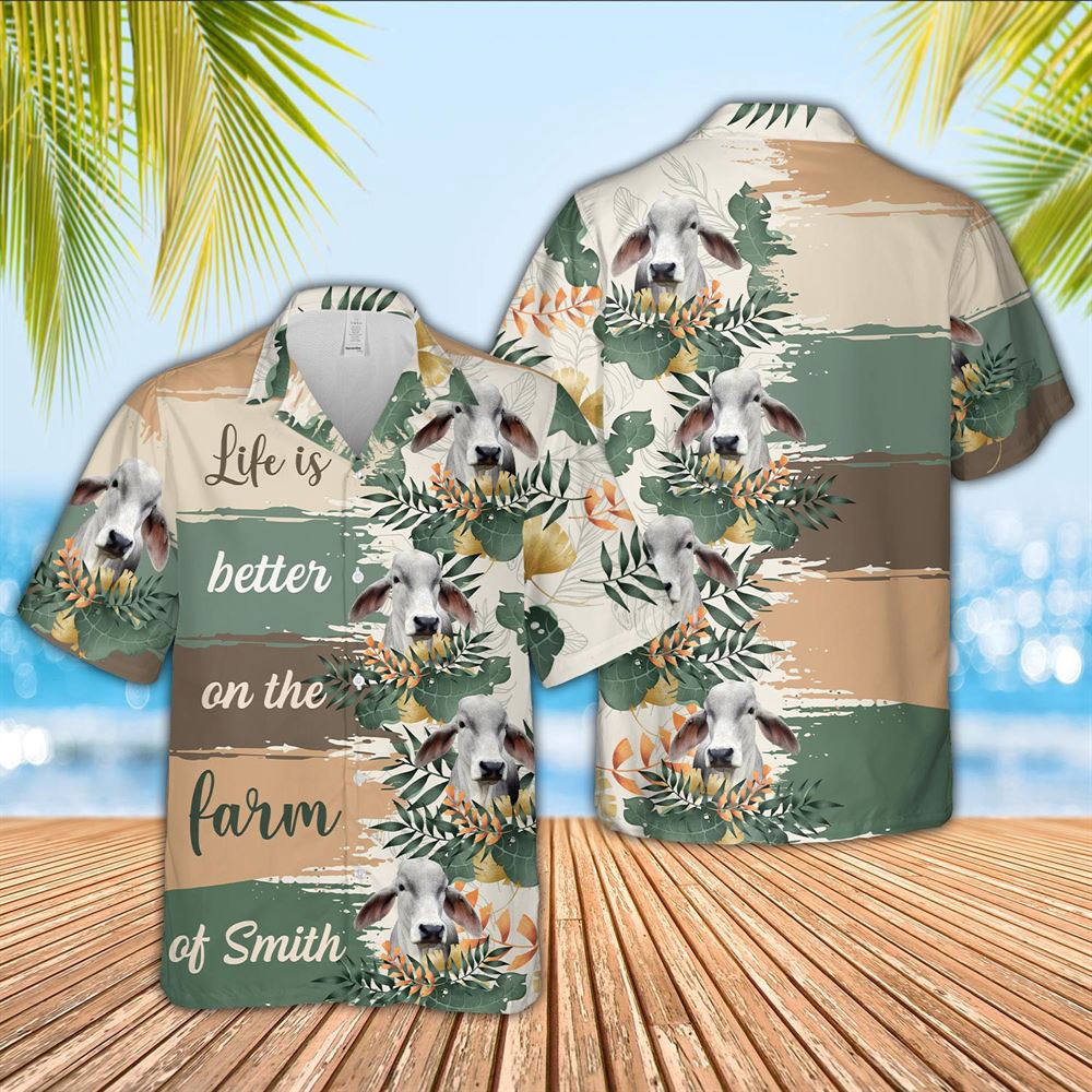 Farm Hawaiian Shirt Custom Name Brahman Life Is Better On The Farm Hawaiian Shirt Animal Hawaiian Shirt 2 lthav0.jpg Farm Hawaiian Shirt Custom Name Brahman Life Is Better On The Farm Hawaiian Shirt Animal Hawaiian Shirt 2 lthav0.jpg