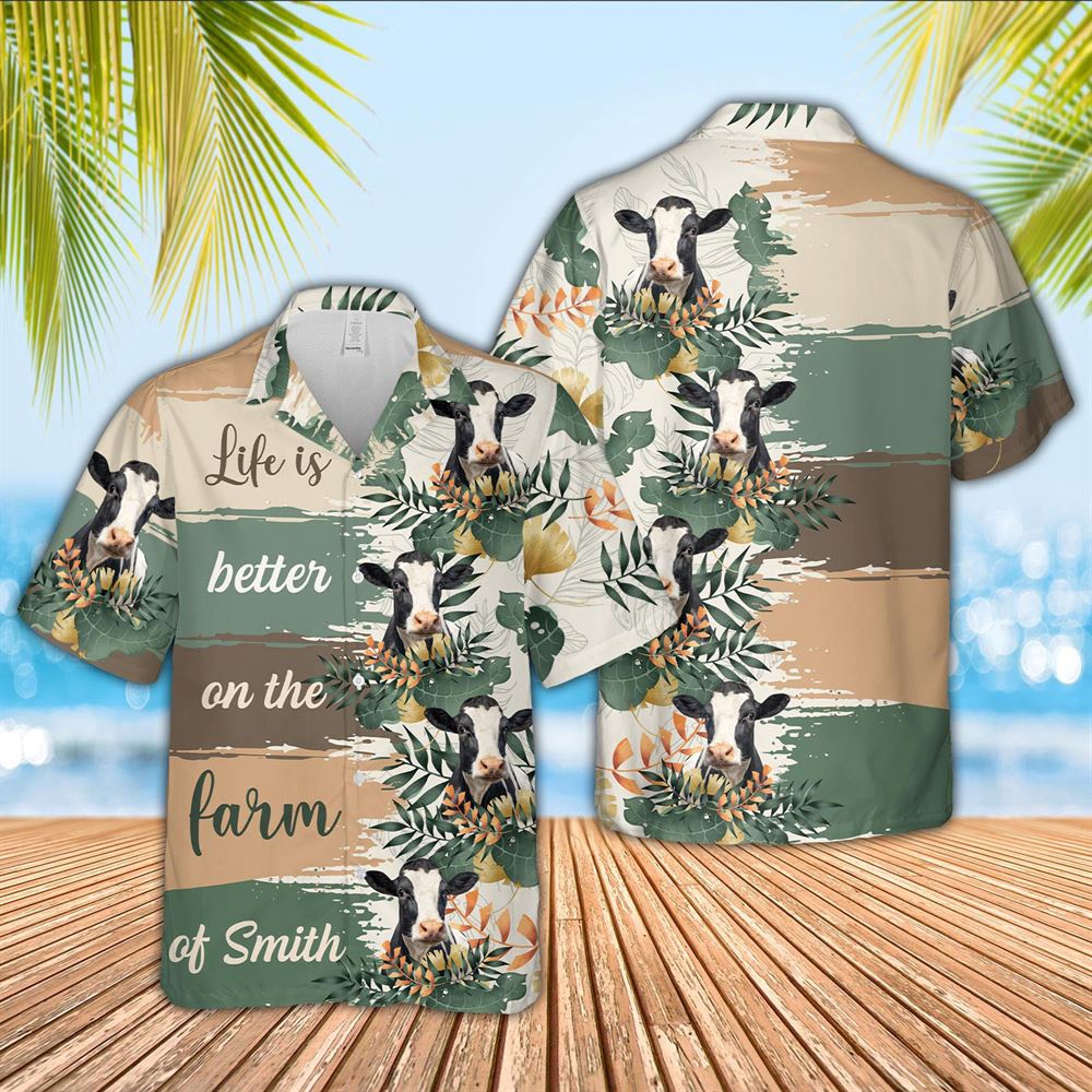 Farm Hawaiian Shirt Custom Name Holstein Life Is Better On The Farm Hawaiian Shirt Animal Hawaiian Shirt 2 znxrhn.jpg Farm Hawaiian Shirt Custom Name Holstein Life Is Better On The Farm Hawaiian Shirt Animal Hawaiian Shirt 2 znxrhn.jpg