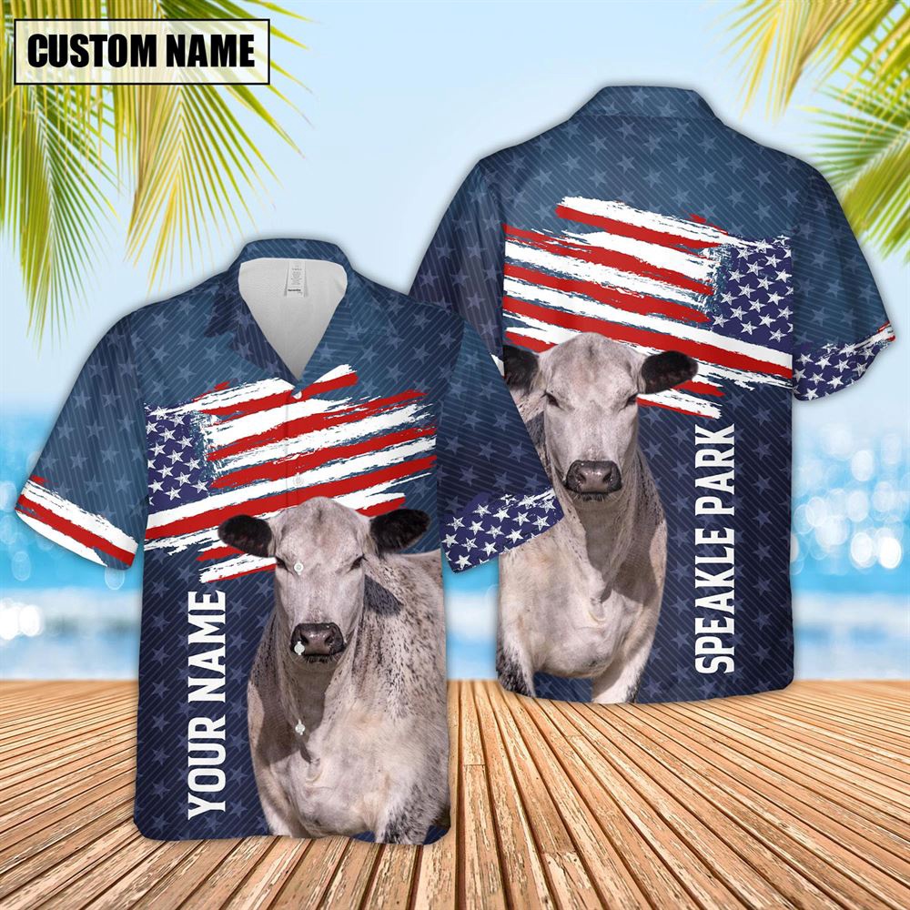 Farm Hawaiian Shirt Custom Name Speakle Park Us Flag Pattern 3D Hawaiian Shirt Animal Hawaiian Shirt 2 aggzyd.jpg
