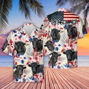 Farm Hawaiian Shirt, Dexter Pattern Us…