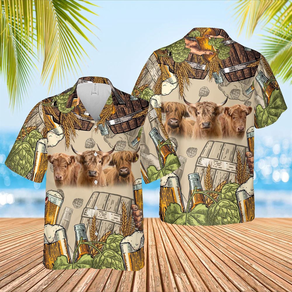 Farm Hawaiian Shirt Funny Highland Cattle Beer Pattern Hawaiian Shirt Animal Hawaiian Shirt 1 ernkrs.jpg Farm Hawaiian Shirt Funny Highland Cattle Beer Pattern Hawaiian Shirt Animal Hawaiian Shirt 1 ernkrs.jpg