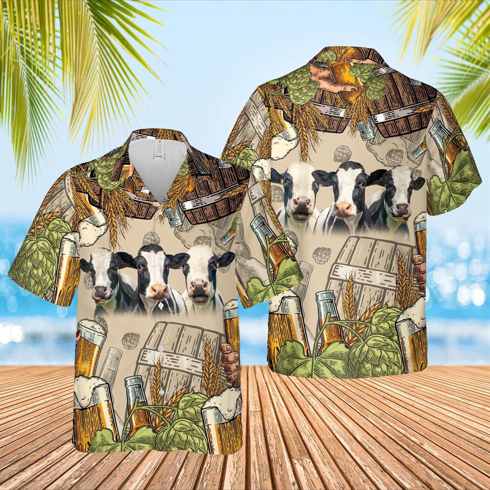 Farm Hawaiian Shirt Funny Holstein Cattle Beer Pattern Hawaiian Shirt Animal Hawaiian Shirt 1 rwt6ow.jpg