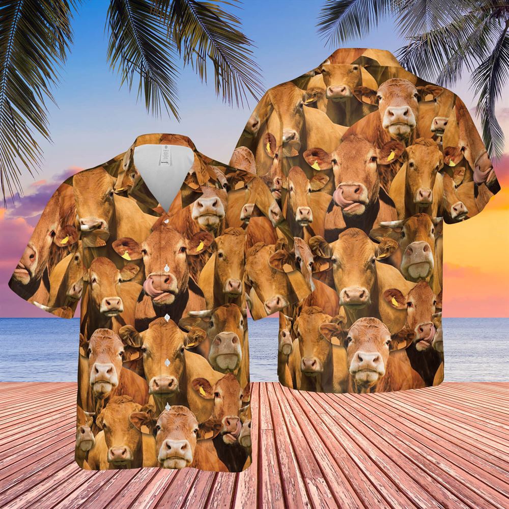 Farm Hawaiian Shirt Herd Of Limousin All Over Printed 3D Hawaiian Shirt Animal Hawaiian Shirt 1 x4u74k.jpg Farm Hawaiian Shirt Herd Of Limousin All Over Printed 3D Hawaiian Shirt Animal Hawaiian Shirt 1 x4u74k.jpg