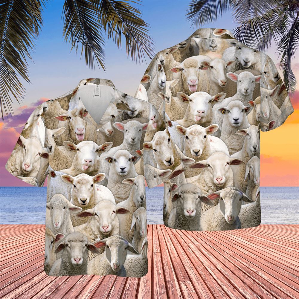 Farm Hawaiian Shirt Herd Of Sheeps All Over Printed 3D Hawaiian Shirt Animal Hawaiian Shirt 1 yt1cds.jpg Farm Hawaiian Shirt Herd Of Sheeps All Over Printed 3D Hawaiian Shirt Animal Hawaiian Shirt 1 yt1cds.jpg