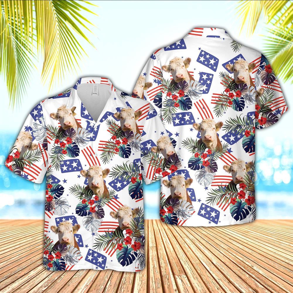 Farm Hawaiian Shirt Hereford American Little Flowers And Flag Pattern Hawaiian Shirt Animal Hawaiian Shirt 1 yk95g7.jpg Farm Hawaiian Shirt Hereford American Little Flowers And Flag Pattern Hawaiian Shirt Animal Hawaiian Shirt 1 yk95g7.jpg