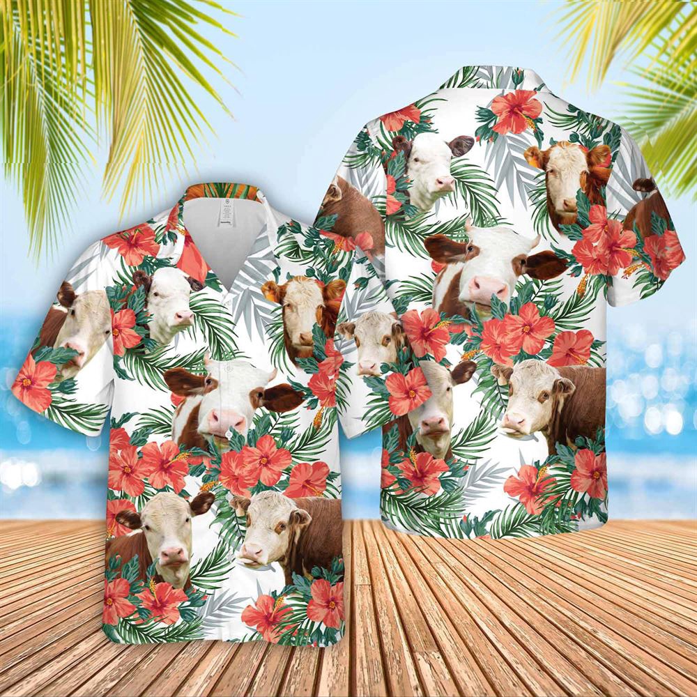 Farm Hawaiian Shirt Hereford Hawaiian Shirt Animal Hawaiian Shirt 1 vrqili.jpg
