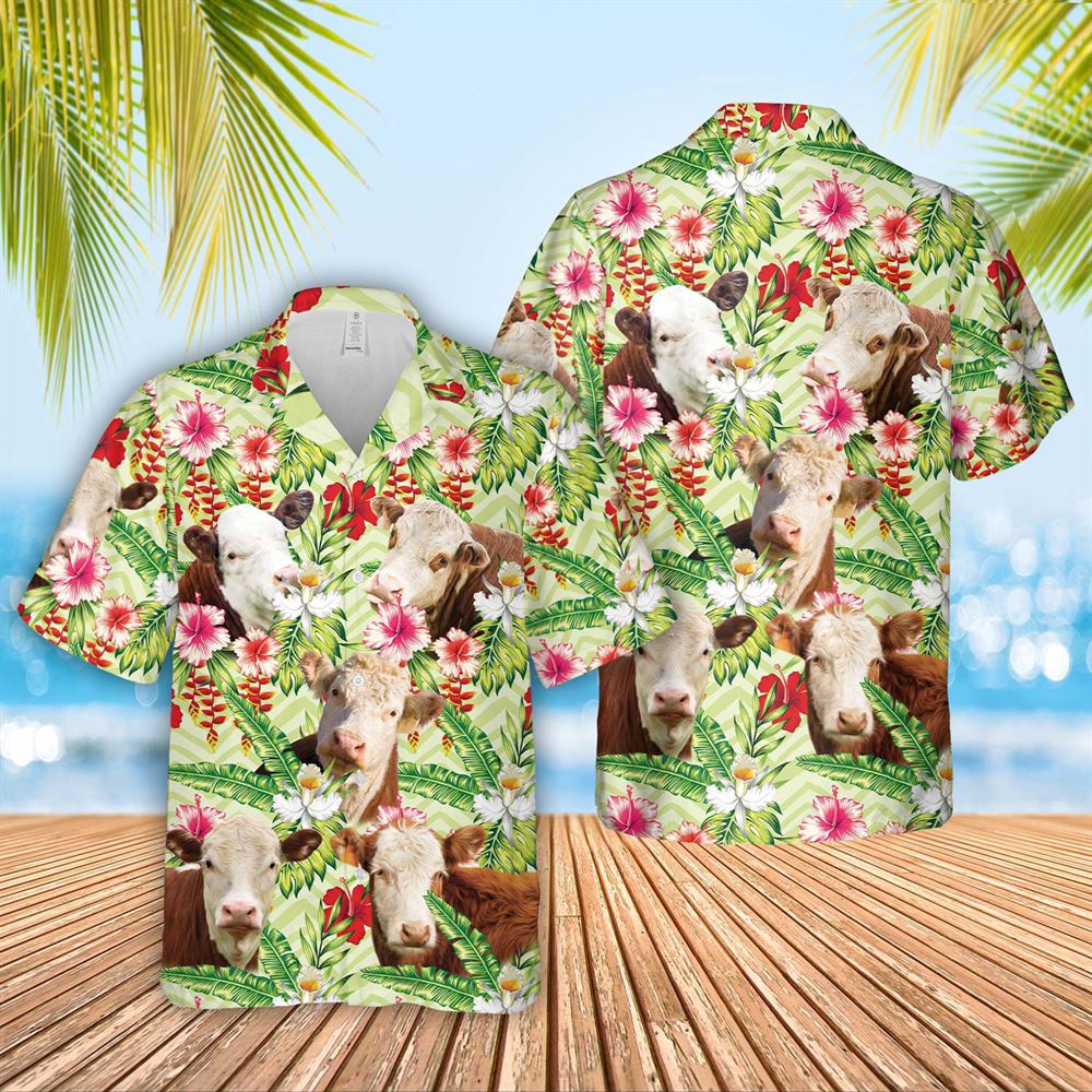 Farm Hawaiian Shirt Hereford Hibicus Floral 3D Hawaiian Shirt Animal Hawaiian Shirt 1 qfdqpf.jpg Farm Hawaiian Shirt Hereford Hibicus Floral 3D Hawaiian Shirt Animal Hawaiian Shirt 1 qfdqpf.jpg