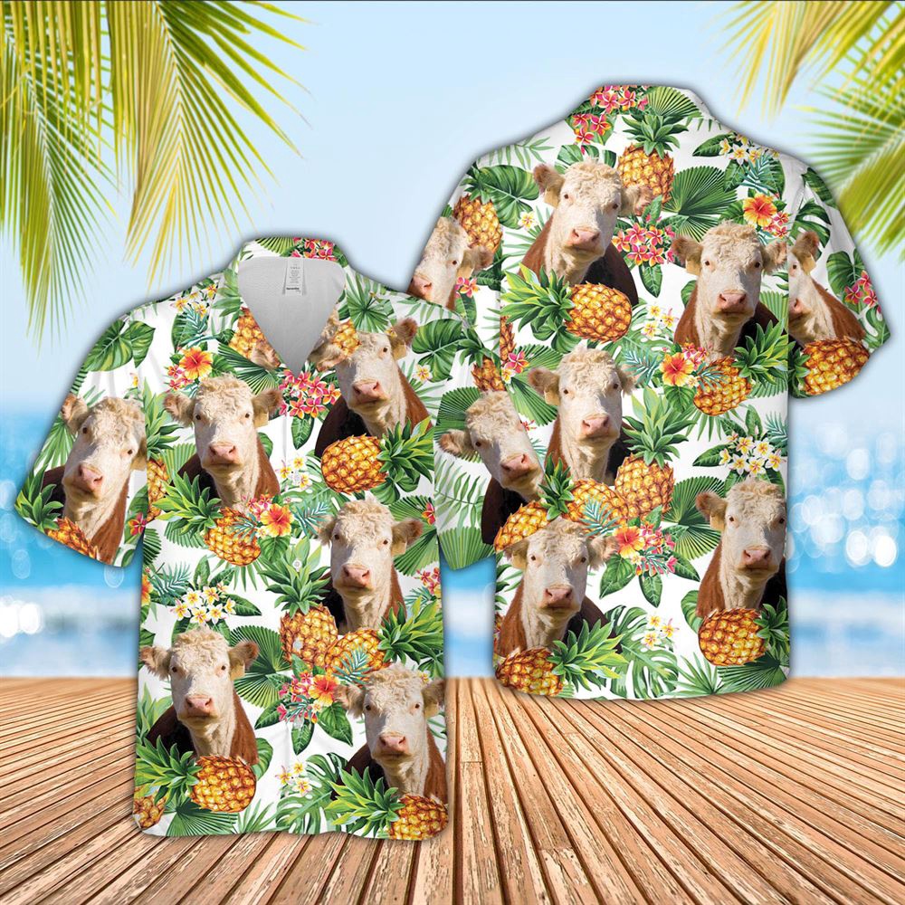 Farm Hawaiian Shirt Hereford Pineapple Pattern 3D Hawaiian Shirt Animal Hawaiian Shirt 1 u0mnwq.jpg Farm Hawaiian Shirt Hereford Pineapple Pattern 3D Hawaiian Shirt Animal Hawaiian Shirt 1 u0mnwq.jpg