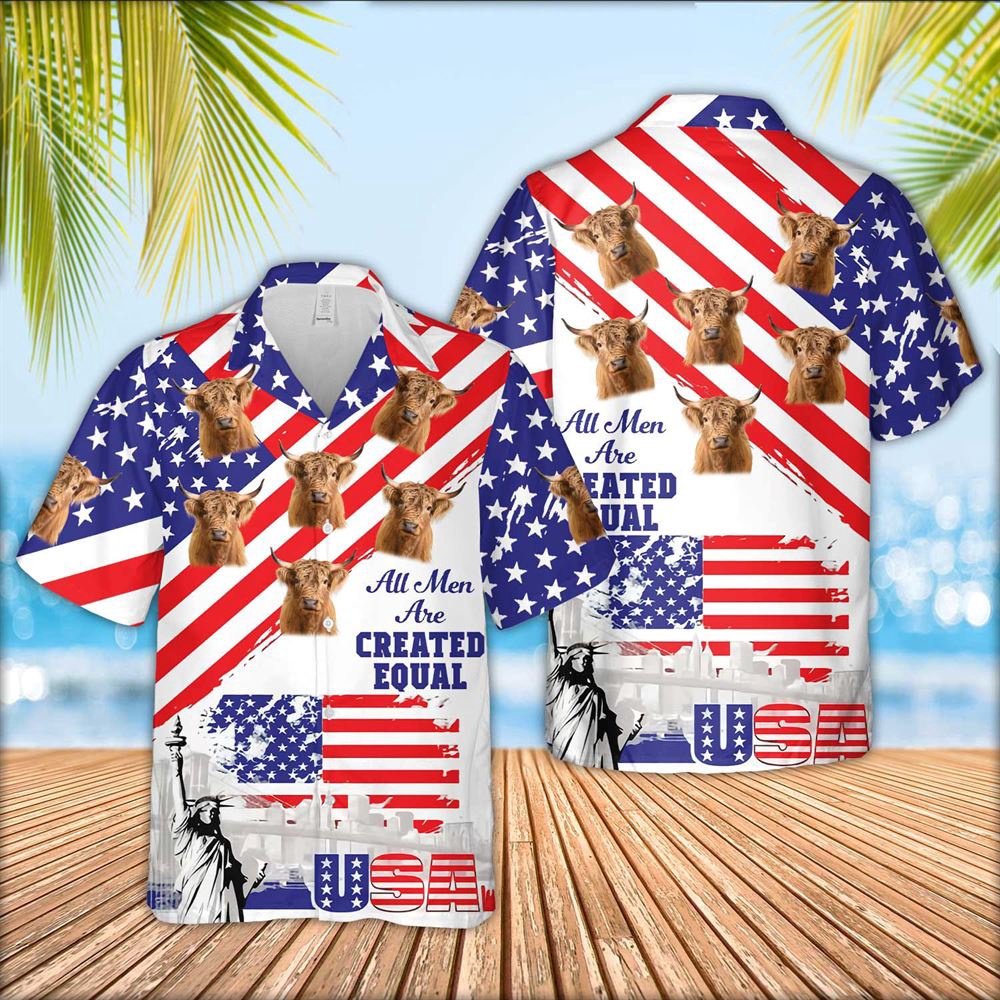 Farm Hawaiian Shirt Highland Cattle Are Men Are Created Equal 3D Hawaiian Shirt Animal Hawaiian Shirt 1 wcvxed.jpg Farm Hawaiian Shirt Highland Cattle Are Men Are Created Equal 3D Hawaiian Shirt Animal Hawaiian Shirt 1 wcvxed.jpg