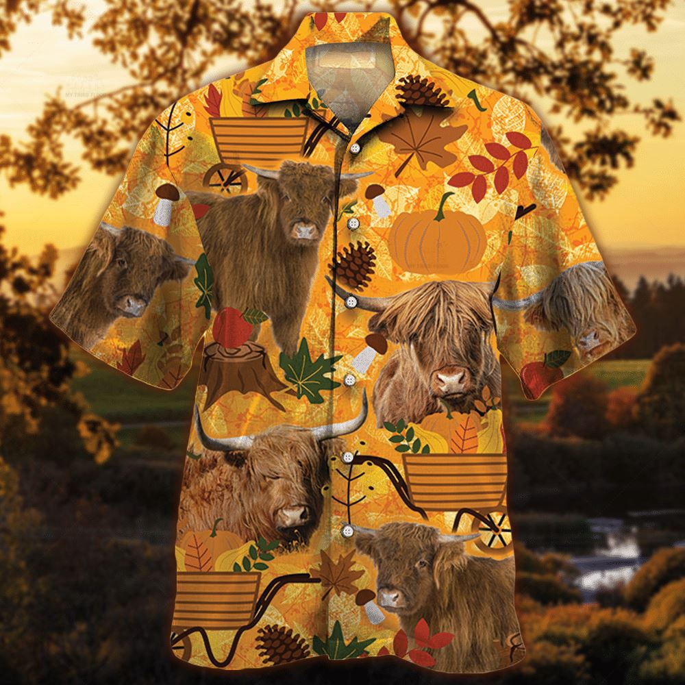 Farm Hawaiian Shirt Highland Cattle Nature Autumn Pumpkin All Over Printed 3D Hawaiian Shirt Animal Hawaiian Shirt 1 fcvbev.jpg Farm Hawaiian Shirt Highland Cattle Nature Autumn Pumpkin All Over Printed 3D Hawaiian Shirt Animal Hawaiian Shirt 1 fcvbev.jpg