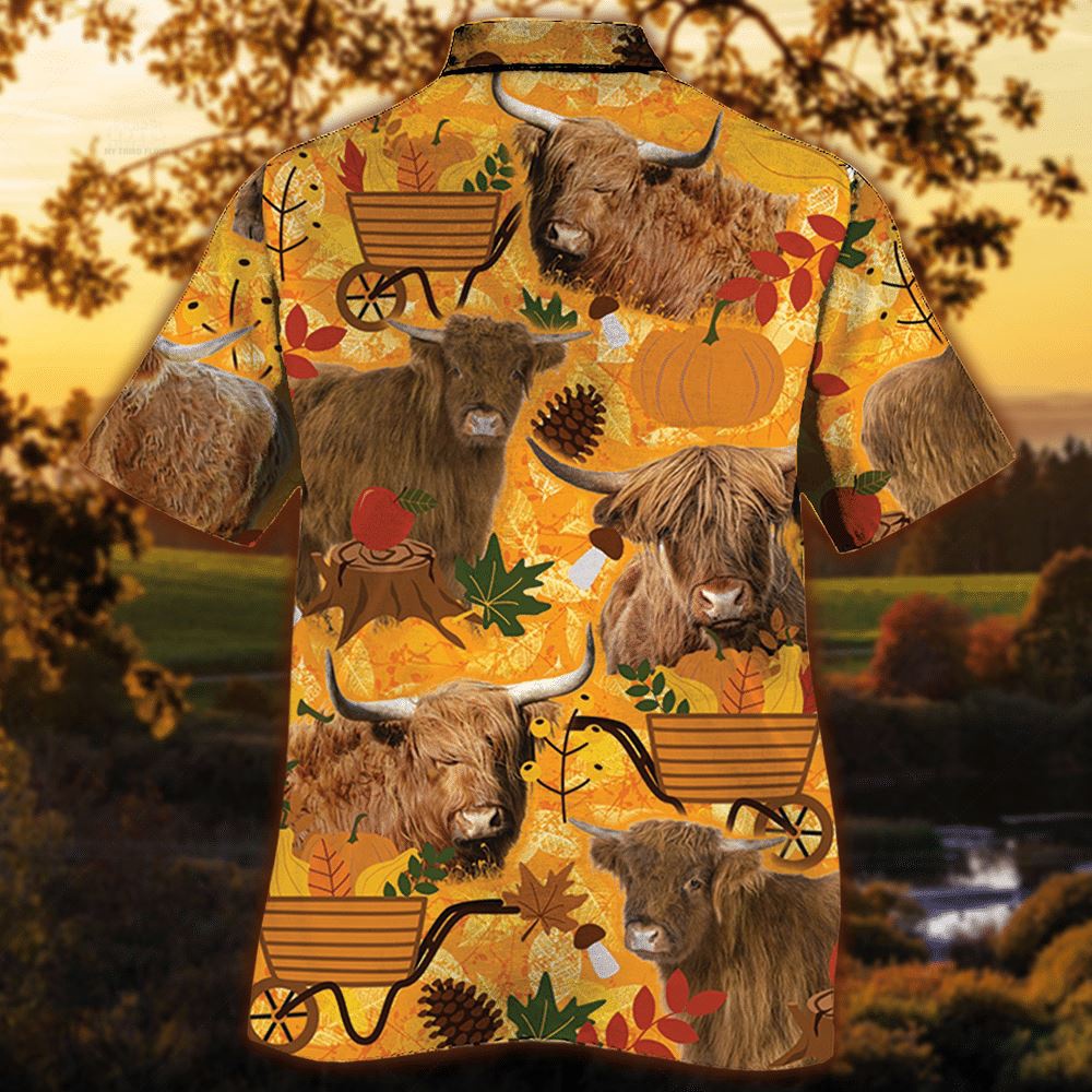 Farm Hawaiian Shirt Highland Cattle Nature Autumn Pumpkin All Over Printed 3D Hawaiian Shirt Animal Hawaiian Shirt 2 raizmc.jpg Farm Hawaiian Shirt Highland Cattle Nature Autumn Pumpkin All Over Printed 3D Hawaiian Shirt Animal Hawaiian Shirt 2 raizmc.jpg