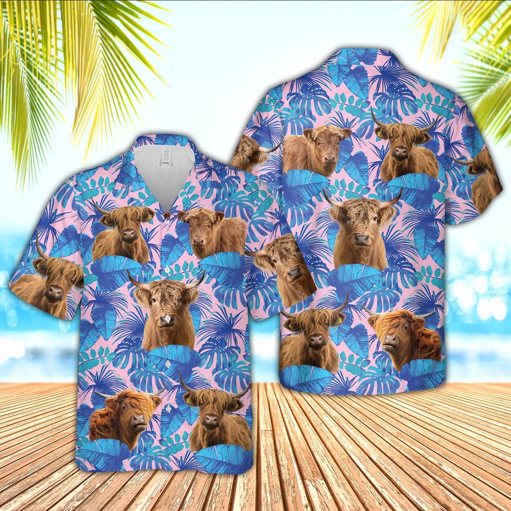 Farm Hawaiian Shirt Highland Cattle Tropical Blue Palm Leaves Hawaiian Shirt Animal Hawaiian Shirt 1 tmjj5z.jpg Farm Hawaiian Shirt Highland Cattle Tropical Blue Palm Leaves Hawaiian Shirt Animal Hawaiian Shirt 1 tmjj5z.jpg